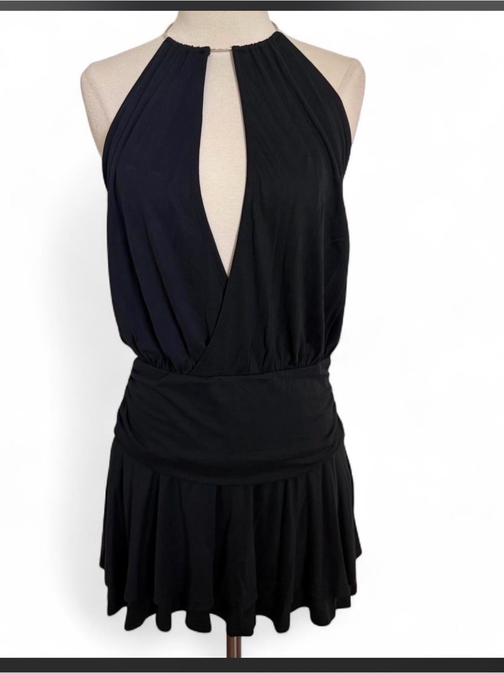 Black Halter Dress